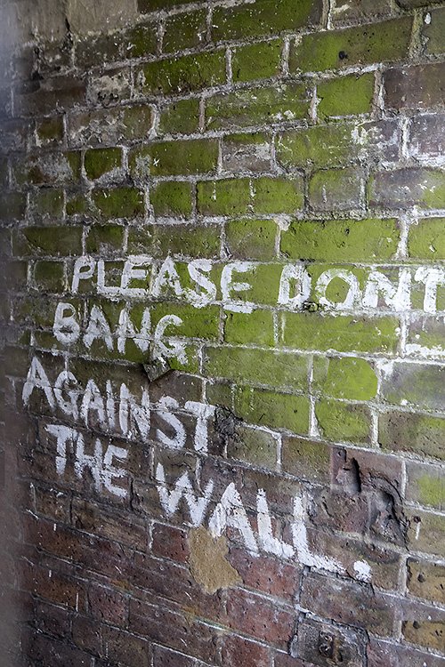 PLEASE DONT BANG AGAINST THE WALL